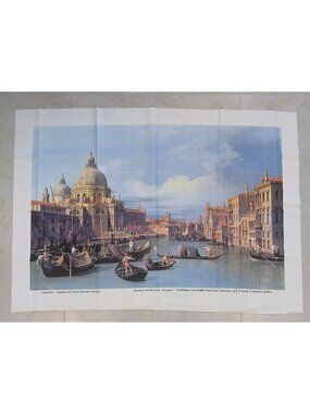 Entrance To Grand Canal Venice Canvas Print  Manifattura Di Signa Italian Art
